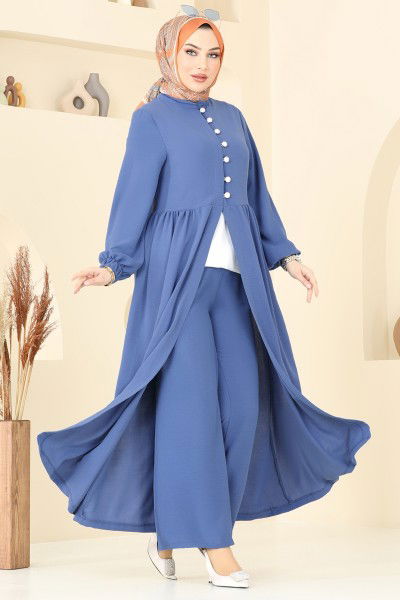 D.V.L. - طقم ازرق 383DVL817-MS