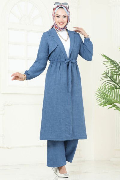 D.V.L. - طقم ازرق 387DVL817-MS