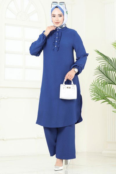 D.V.L. - طقم ازرق 412DVL817-MS