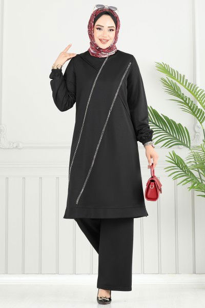 D.V.L. - طقم أسود 427DVL817-MS