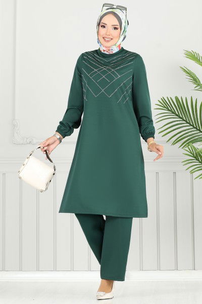 D.V.L. - طقم زيتي 429DVL817-MS