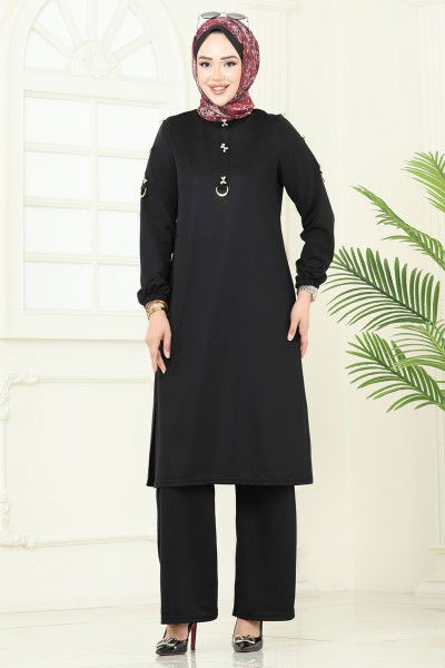 D.V.L. - طقم أسود 452DVL817-MS