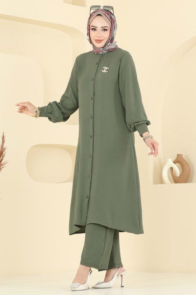 U.Z. - طقم اخضر عفني 6011UZ662-MS