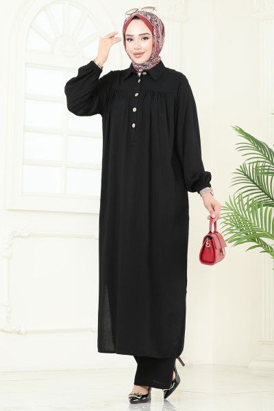 U.Z. - طقم أسود 6061UZ662-MS