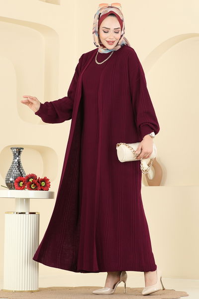 H.B.S. - Combined 7080HBS856-MS Burgundy - 416634