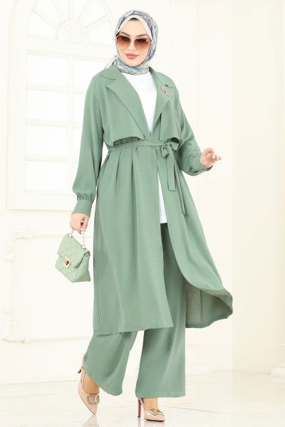 T.R.T. - Combined 8006TRT545-MS Almond Green