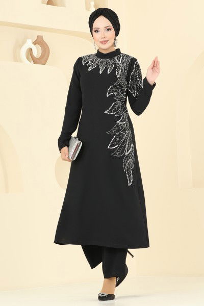 A.B.K. - طقم أسود 8098ABK1075-MS