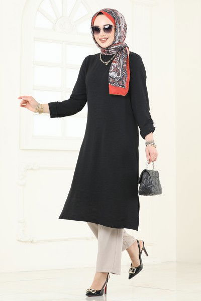 S.V.L. - طقم أسود وبيج 9020S324-MS