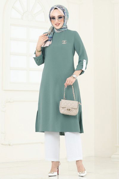 S.V.L. - طقم أخضر باهت وسكري 9020S324-MS