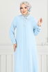 طقم أزرق فاتح 9144PL940-M - Thumbnail