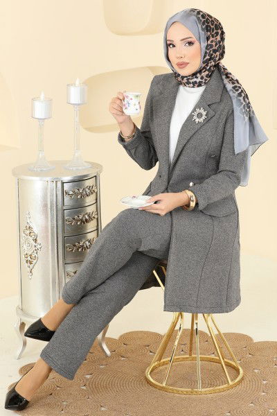 A.S.M. - طقم رمادي ASM2657-MS