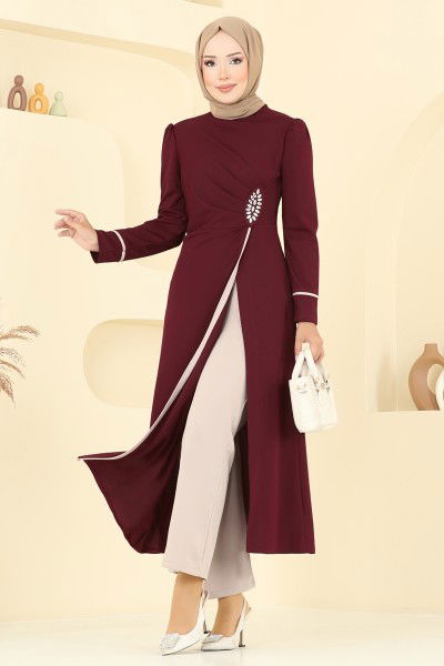 A.S.M. - Combined ASM2816-MS Burgundy&Vision