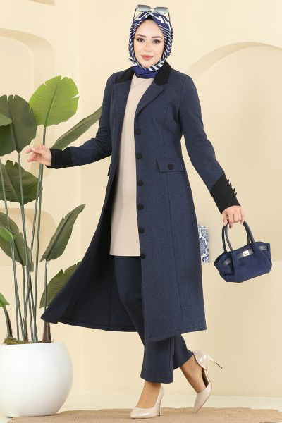 A.S.M. - Combined ASM2840-MS Navy Blue