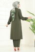 طقم اخضر عفني PL9149-MS - Thumbnail