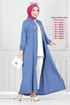 Côtes Détail Pierreux Ferace Numéro de pièce 355DVL897-M Indigo - Thumbnail