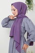 Cottony Jazz Shawl NYA052-001 Dark lilac - Thumbnail