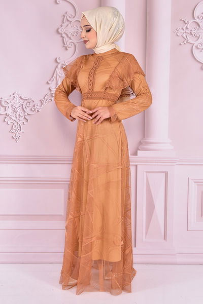 NEV - Dantel Abiye Hardal NEV14907