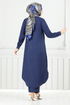 De L'Avant Boutonné Hijab Équipe Numéro de pièce 815OZR1047-M Laci - Thumbnail