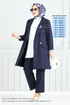 De L'Avant Boutonné Veste Équipe 2626SL890-L Laci - Thumbnail