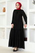 Dentelle Robe FOURMI 2205 Noir - Thumbnail