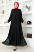 Dentelle Robe FOURMI 2205 Noir - Thumbnail