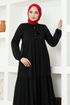 Dentelle Robe FOURMI 2205 Noir - Thumbnail