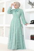 Dentelle Robe Numéro 4499 Menthe - Thumbnail