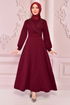 Die Bibel Abendkleid Bordeaux END5512 - Thumbnail