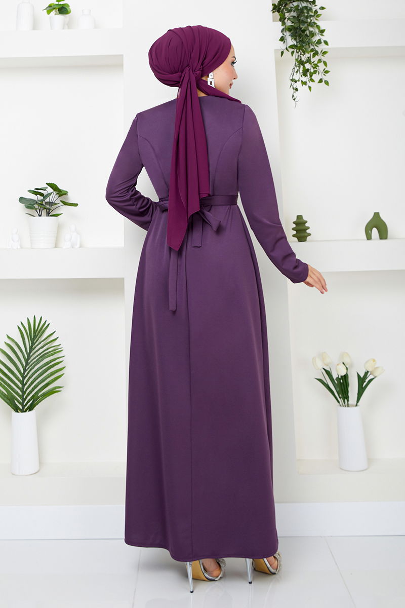 Hijab robe de soirée sale