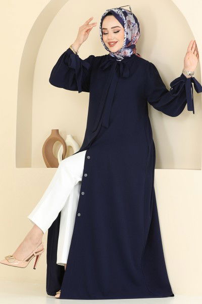 B.G.S. - Dress 0039BG354-MS Navy Blue