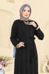 Dress 004MT581-MS Black - Thumbnail