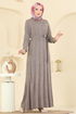 الفستان بيج غامق 004MT581-MS - Thumbnail