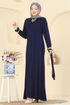 Dress 004MT581-MS Navy Blue - Thumbnail