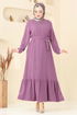 Dress 009MR1078-MS Dark Lilac - Thumbnail
