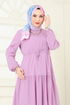 Dress 014MR1078-MS Lilac - Thumbnail