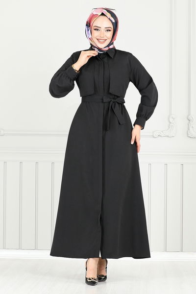 MRV M.R. - Dress 019MR1077-M Black