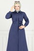 Dress 019MR1077-M Navy Blue - Thumbnail