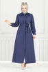 Dress 019MR1077-M Navy Blue - Thumbnail