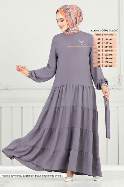 MRV M.R. - Dress 020MR1077-M Gray - 357157