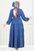 Dress 020MR1077-M Indigo - Thumbnail
