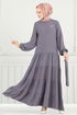 Dress 020MR1078-MS Gray - Thumbnail