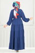 Dress 020MR1078-MS Indigo - Thumbnail