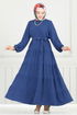 Dress 020MR1078-MS Indigo - Thumbnail
