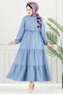 Dress 024MR1078-MS Baby Blue - Thumbnail