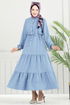 Dress 024MR1078-MS Baby Blue - Thumbnail