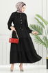 Dress 024MR1078-MS Black - Thumbnail