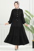 Dress 024MR1078-MS Black - Thumbnail