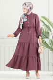 M.R. - Dress 024MR1078-MS Dark Rose Dusky