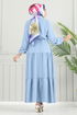 Dress 025MR1078-MS Baby Blue - Thumbnail