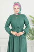 Dress 025MR1078-MS Emerald - Thumbnail